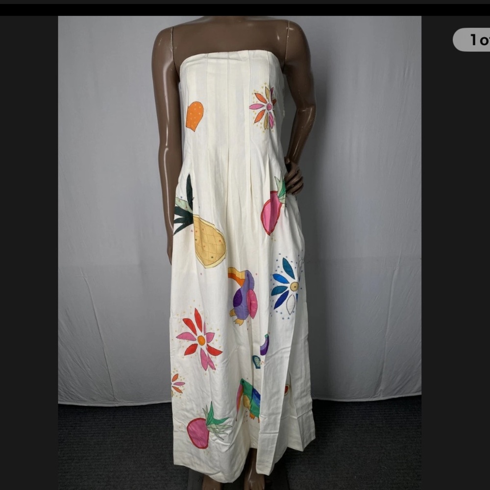 Free people San tropez strapless maxi dress. Small